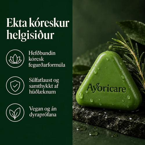 Ayoricare kóreska hársvarðarstykkið